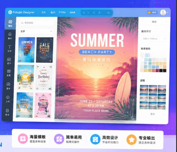 FotoJet Collage Maker：拼照片做相册，比美图秀秀还方便