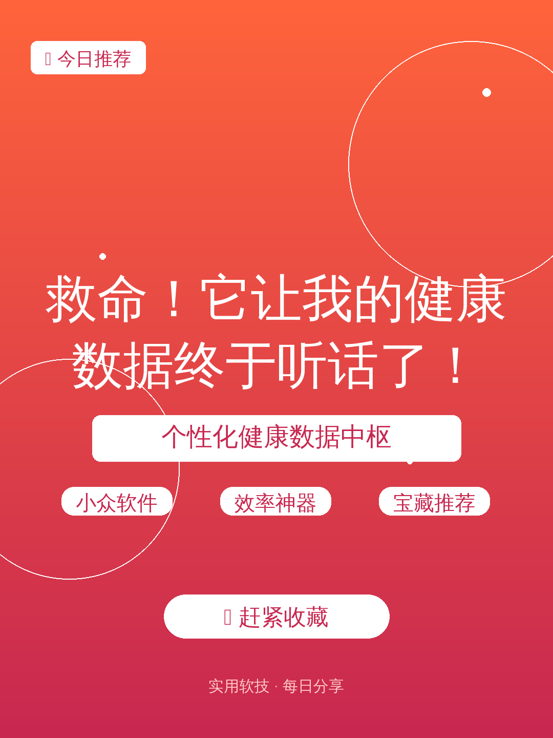 救命！它让我的健康数据终于听话了！