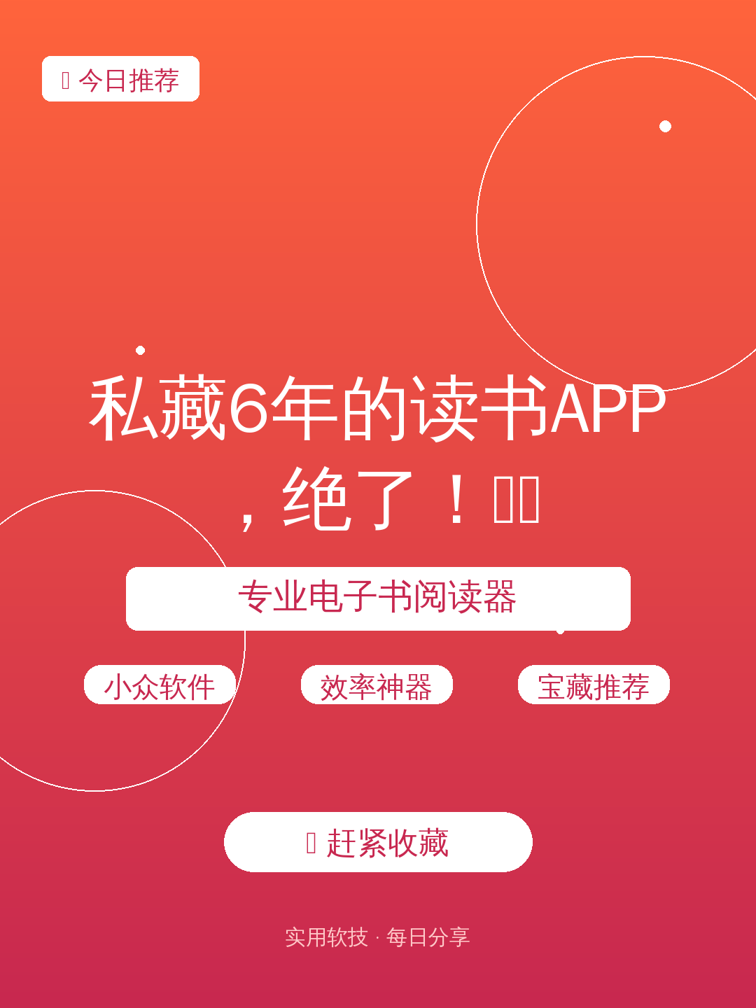 私藏6年的读书APP，绝了！📚✨