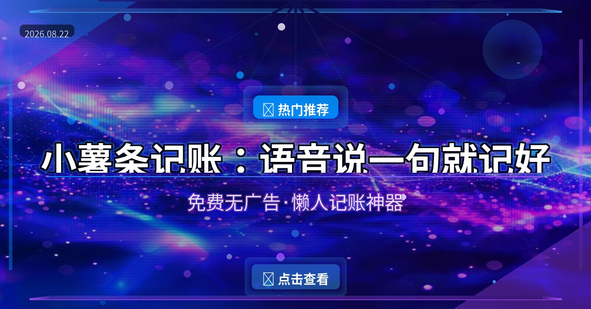 小薯条记账