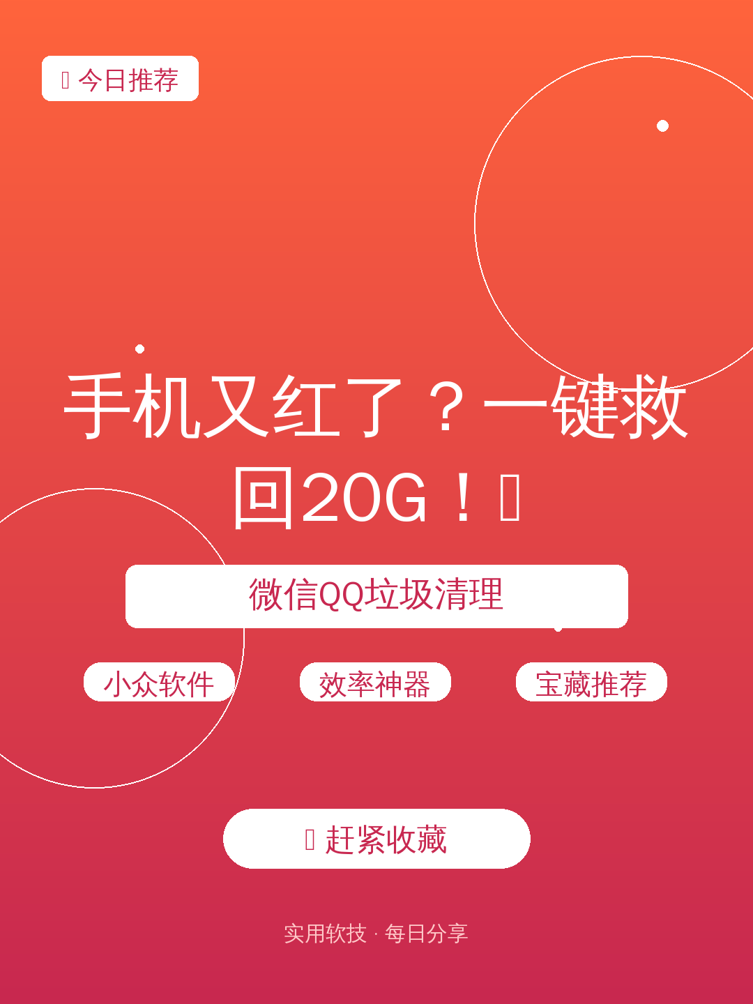 手机又红了？一键救回20G！😱