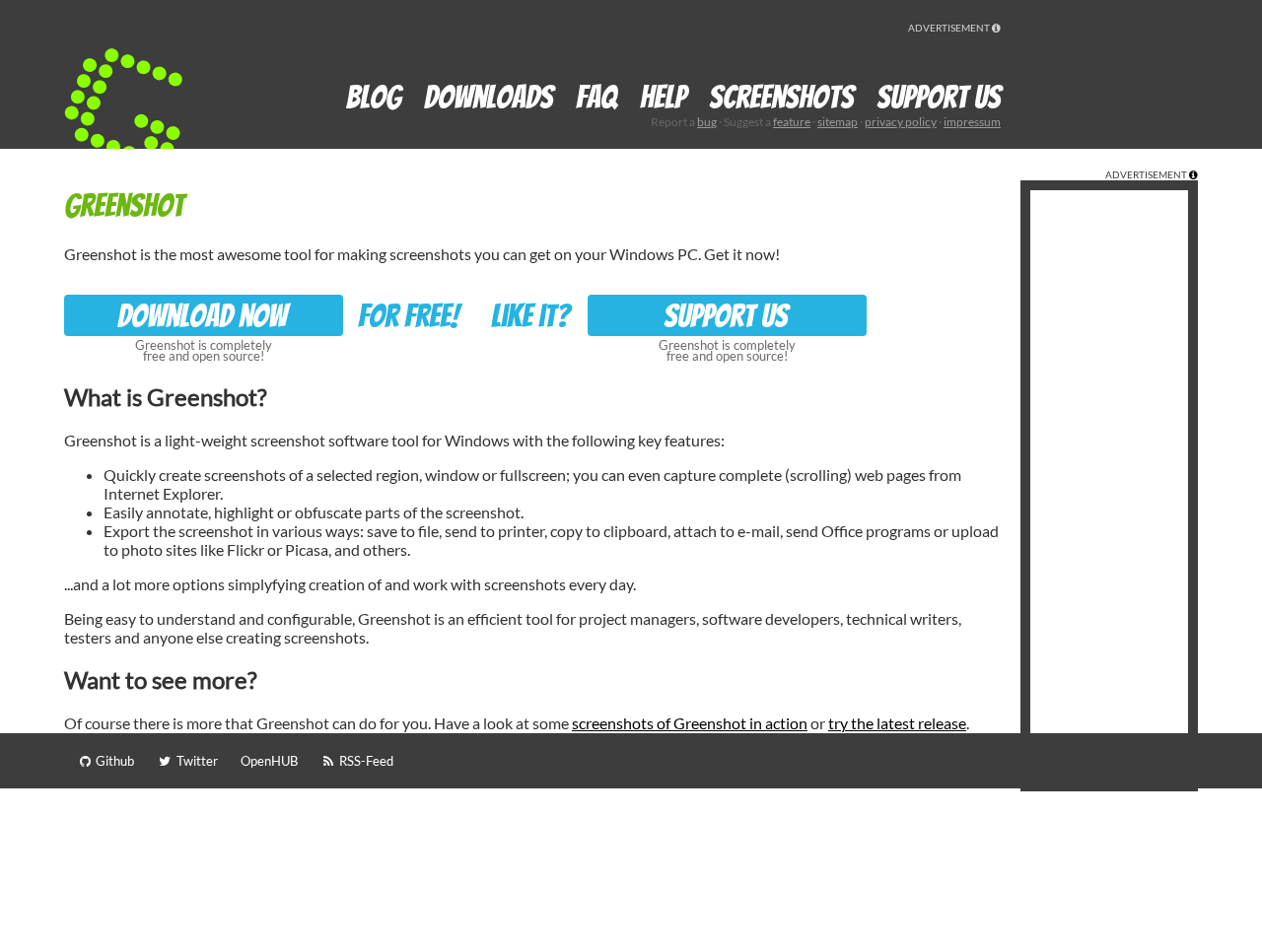 Greenshot官网