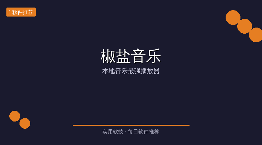 Salt Player(椒盐音乐) v12.1.0 — 纯净无广告的本地音乐神器