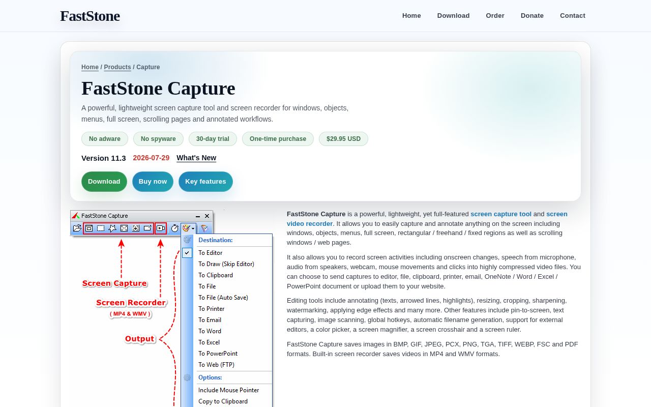 FastStone Capture 官网