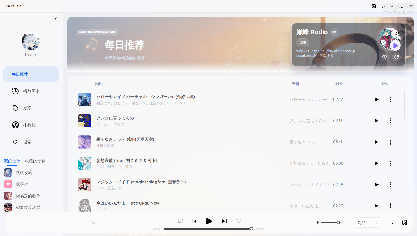 KugouMusic界面