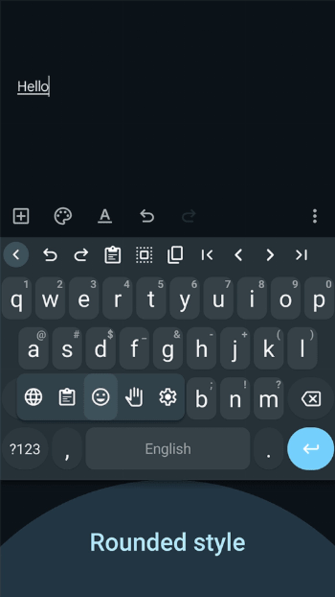 HeliBoard 主题自定义界面