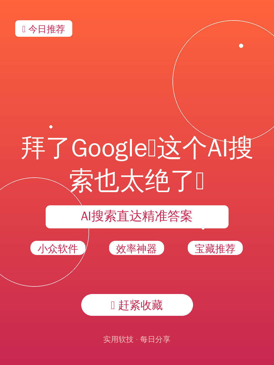 拜了Google❗这个AI搜索也太绝了🔥
