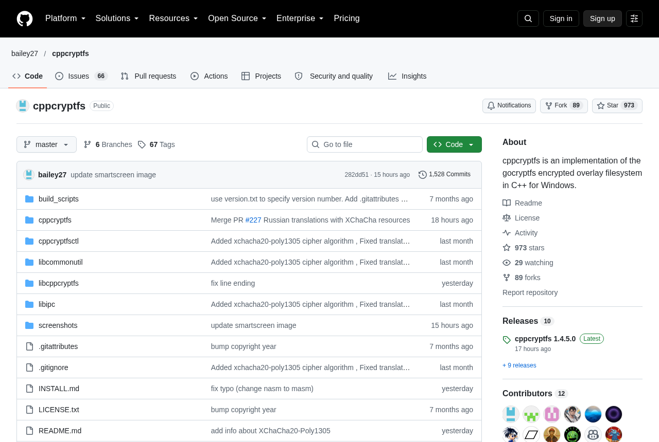 Cppcryptfs GitHub