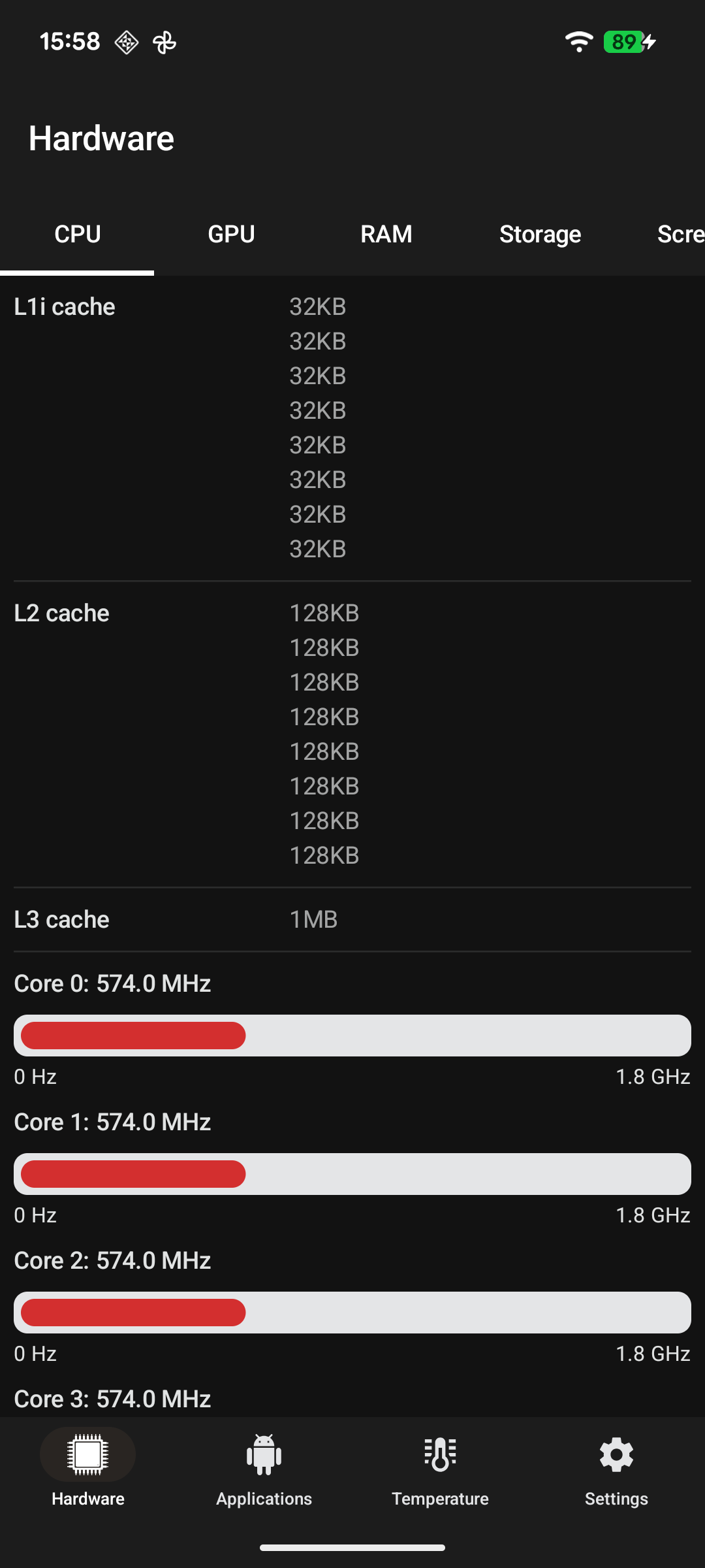 CPU Info 主界面