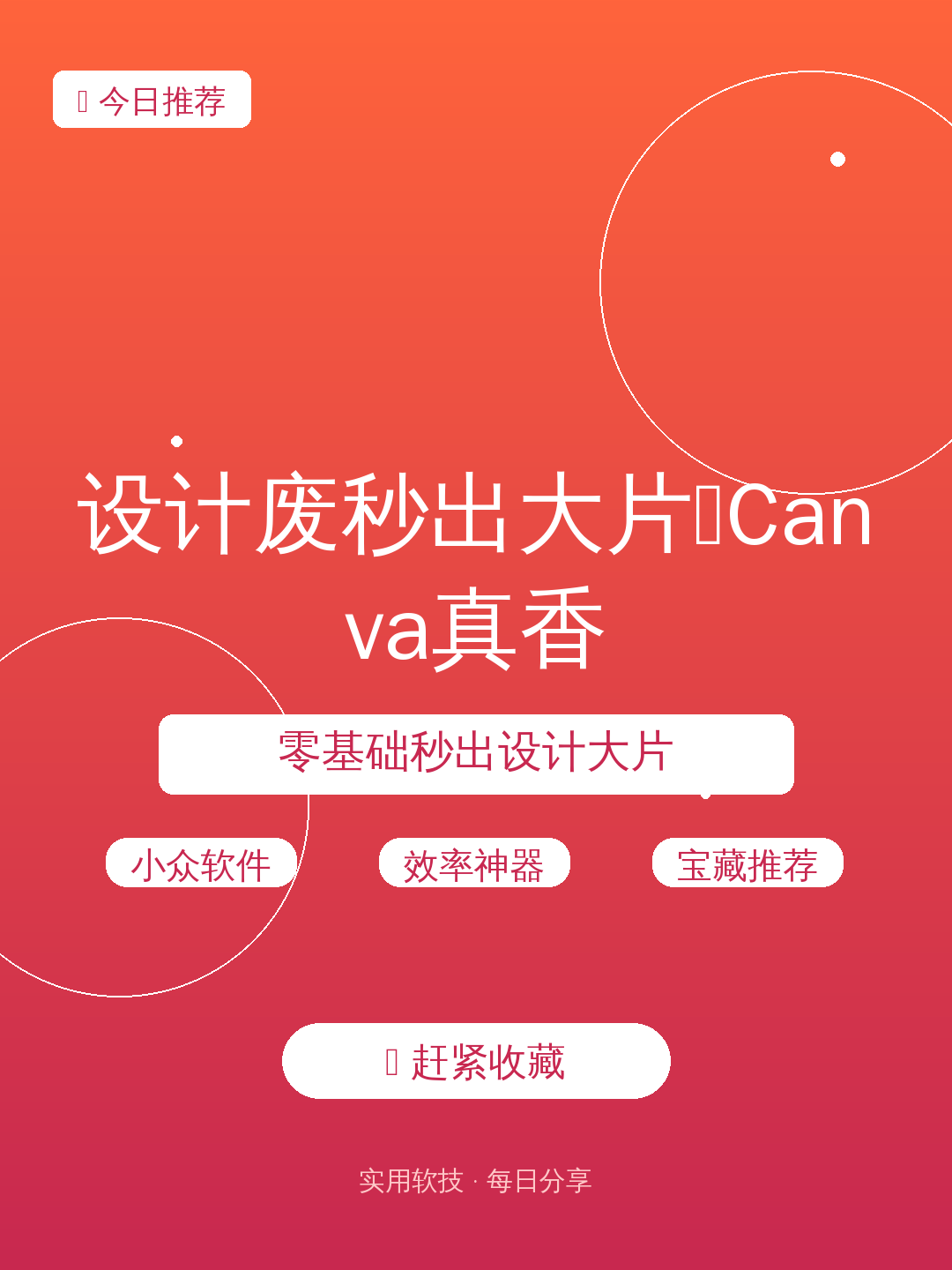 设计废秒出大片🥹Canva真香