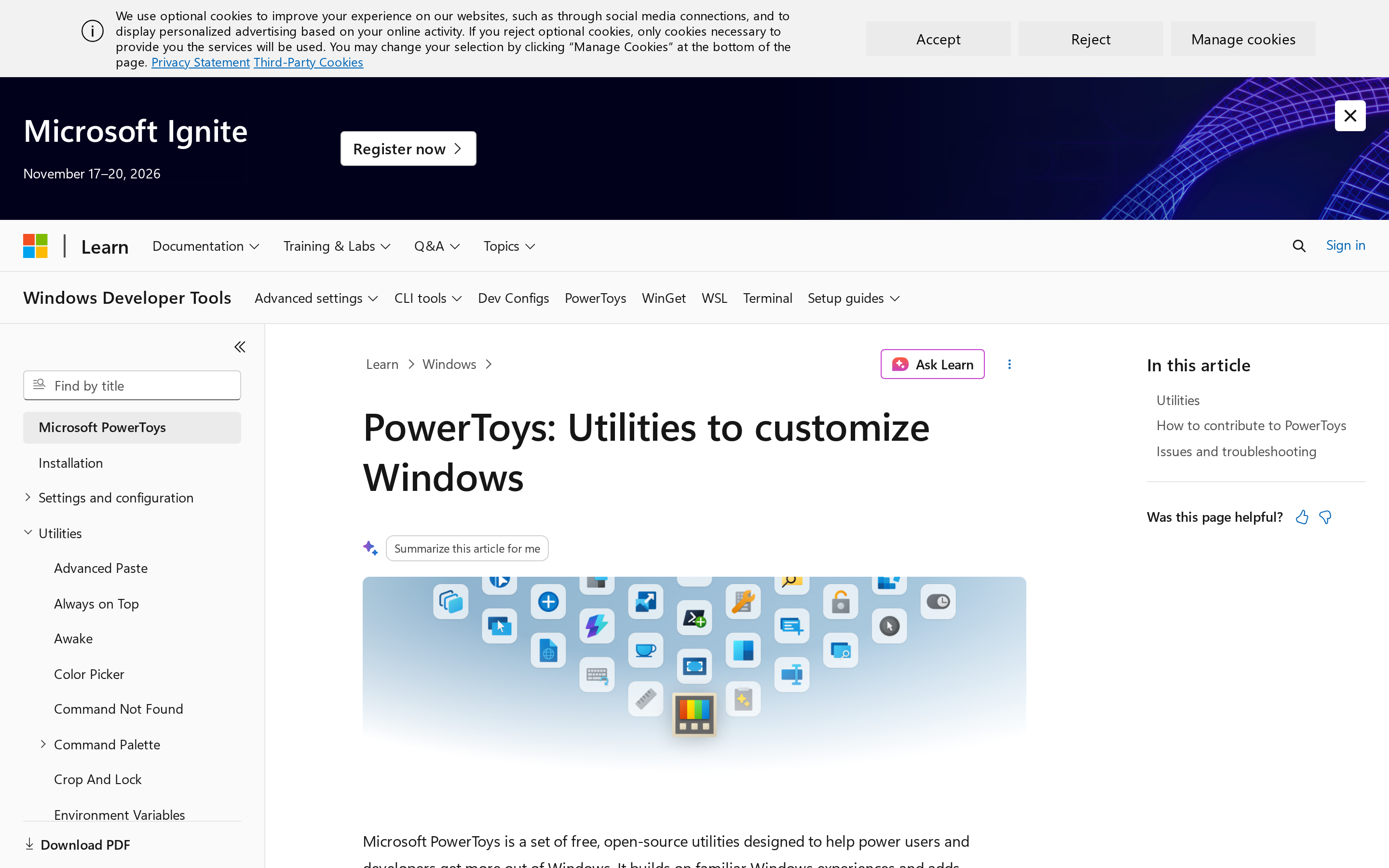 PowerToys 官网