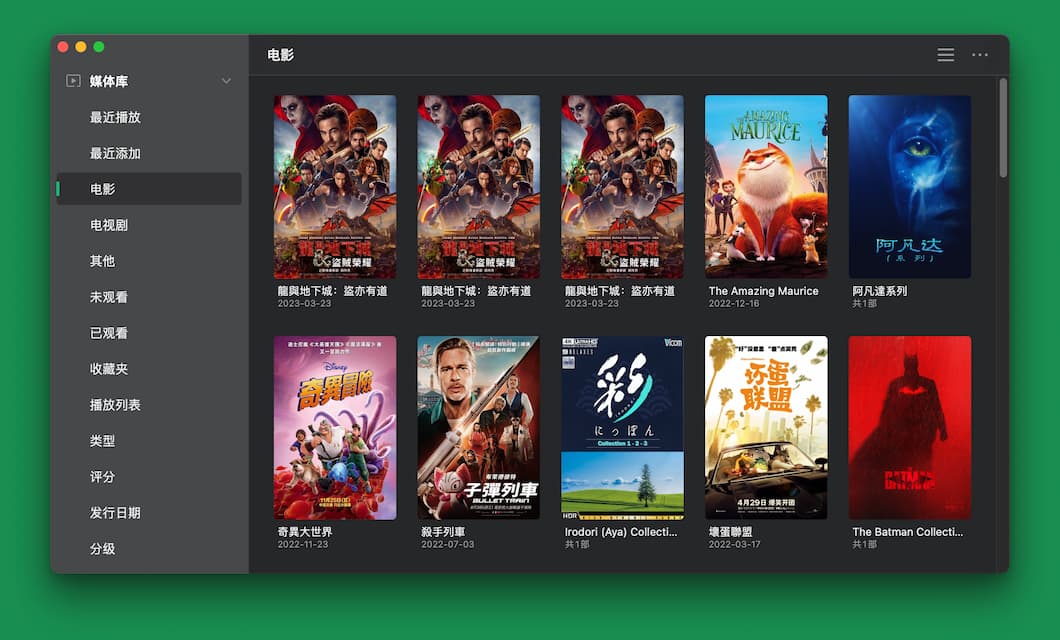 VidHub海报墙
