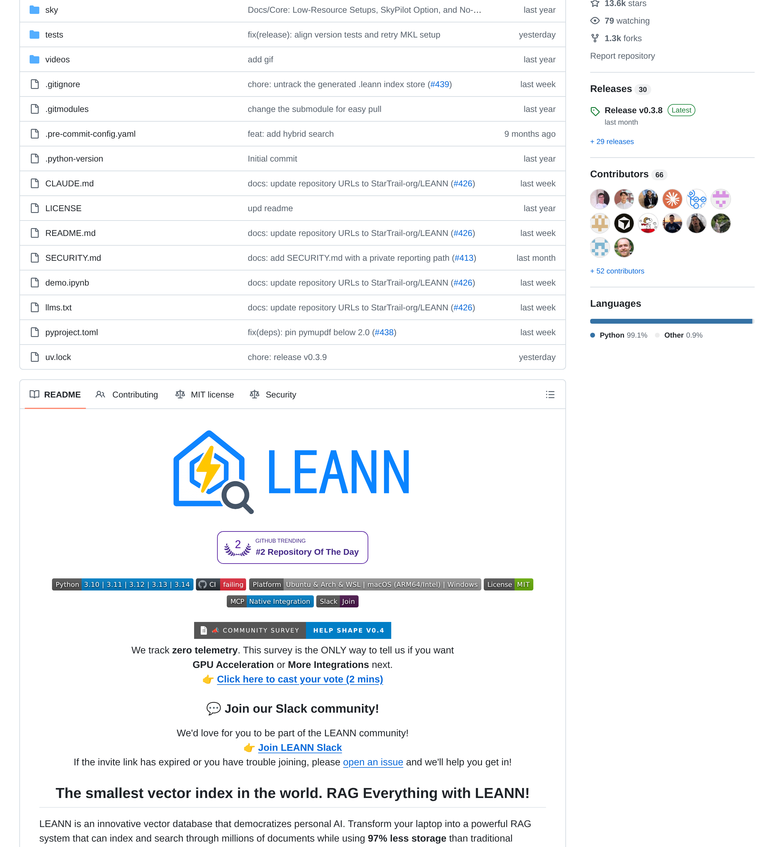 LEANN README